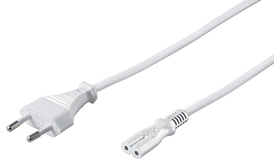 MicroConnect Kabel napajalni EU Type C - C7, 10m Bel