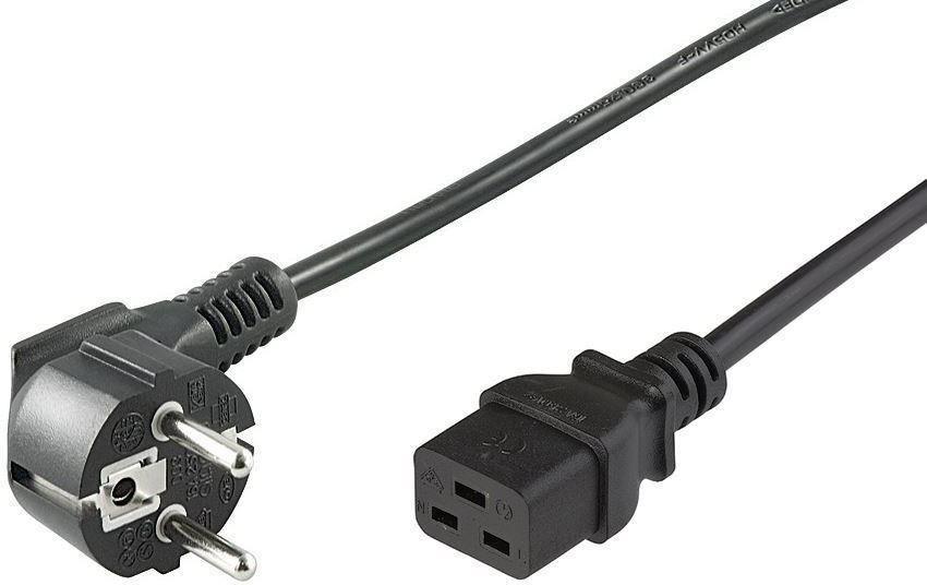 MicroConnect Kabel napajalni CEE 7/7 - C19 3m