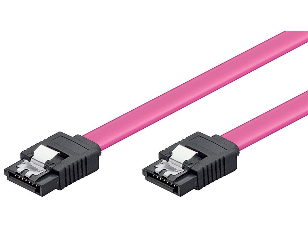 MicroConnect SATA Kabel 0,3m z Clip