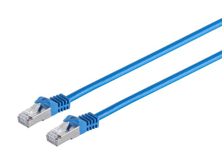 MicroConnect CAT7 S/FTP Omrežni Kabel 2m, Moder