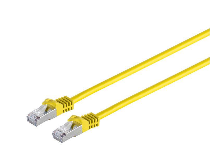 MicroConnect CAT7 S/FTP Omrežni Kabel 15m, Rumen