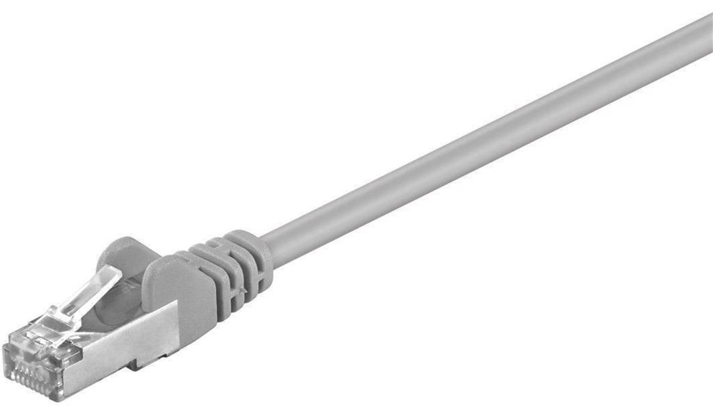 MicroConnect Kabel F/UTP CAT5e 5m Siv PVC