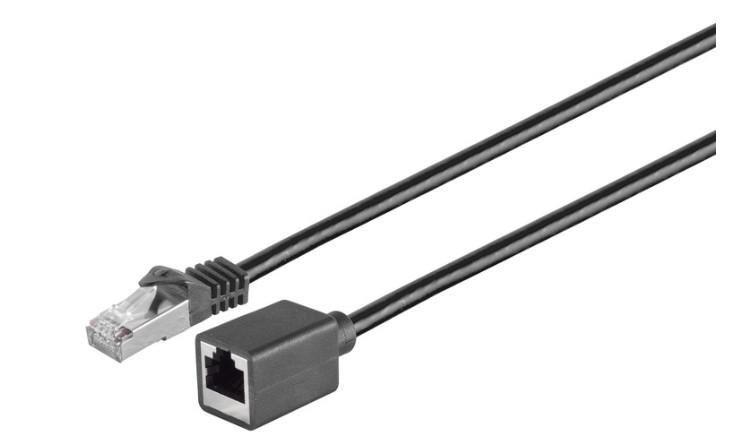 MicroConnect Kabel F/UTP CAT6 Ext. Kabel 0.5m