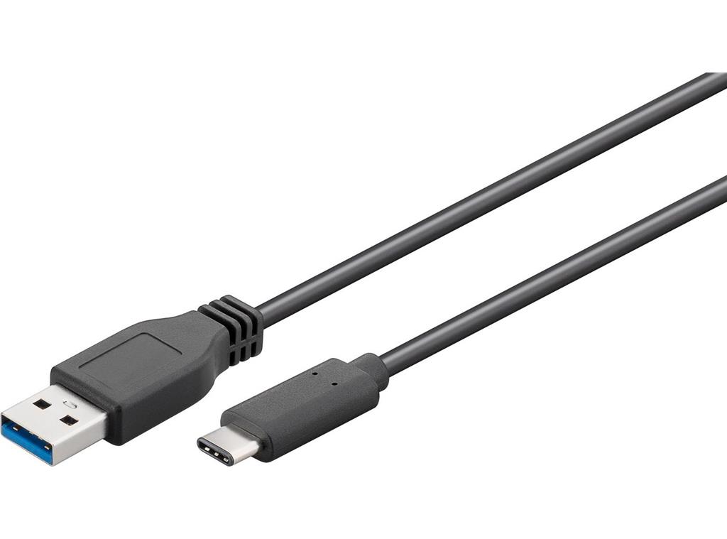 MicroConnect Kabel USB 3.2 Gen 1 C-A , 1m