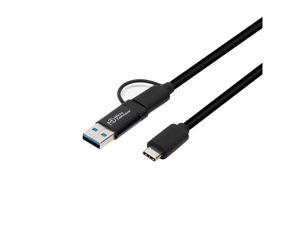 MicroConnect Kabel USB-C 3.2 Gen 1, 1m