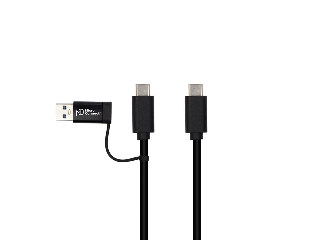 MicroConnect Kabel USB-C 3.2 Gen 1, 1m