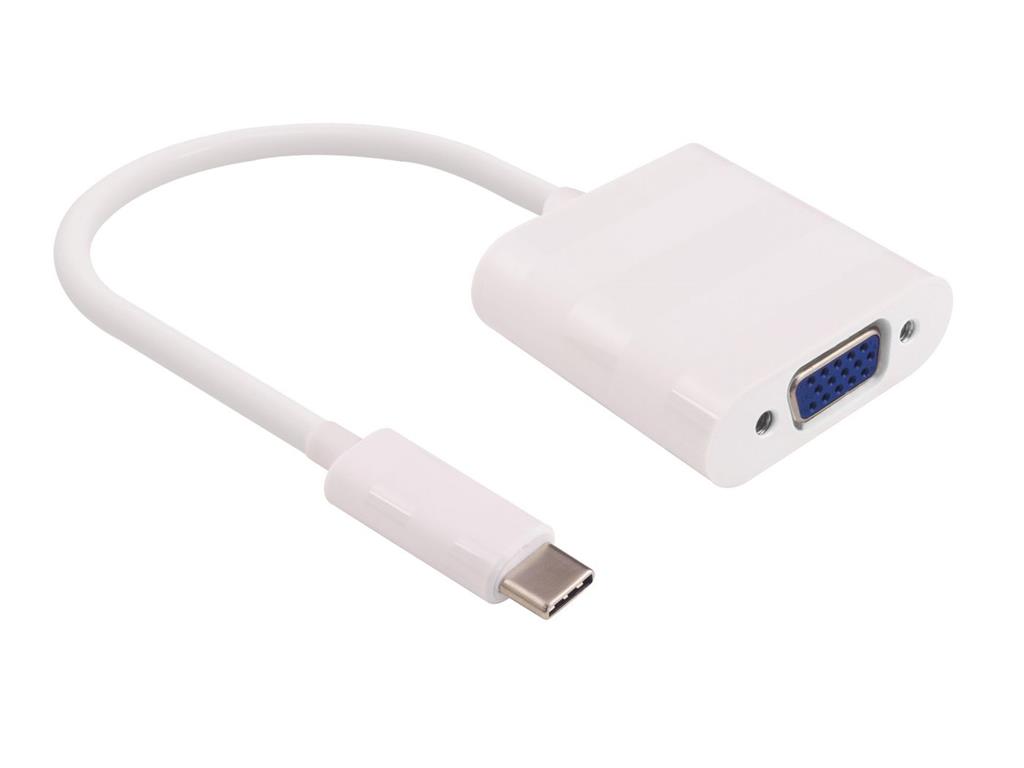 MicroConnect Adapter USB-C - VGA 0.2m