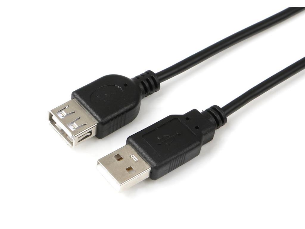 MicroConnect Kabel USB2.0 podaljševalni A-A 0,1m M-F