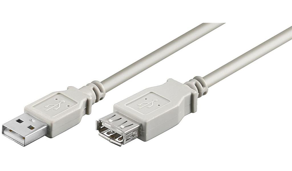 MicroConnect Kabel USB2.0 podaljševalni A-A 3m M-F