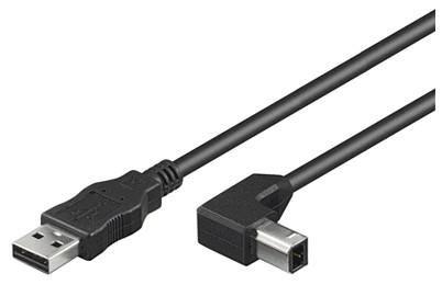 MicroConnect Kabel USB2.0 A-B 0,5m M-M