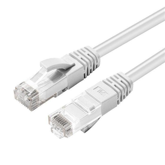 MicroConnect Kabel U/UTP CAT5e 0.5M Bel PVC