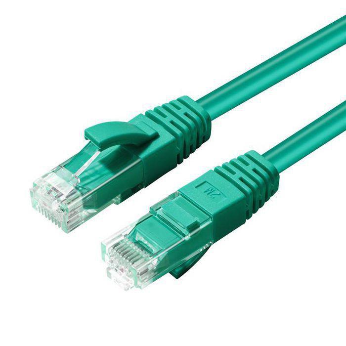 MicroConnect Kabel U/UTP CAT5e 7M Zelen PVC