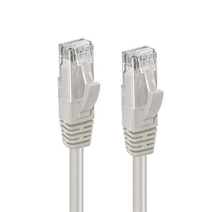 MicroConnect Kabel U/UTP CAT5e 10M Siv PVC