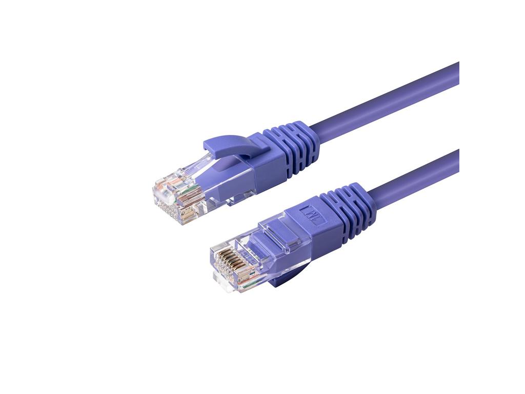 MicroConnect Kabel U/UTP CAT6 0.20M Vijoličen LSZH
