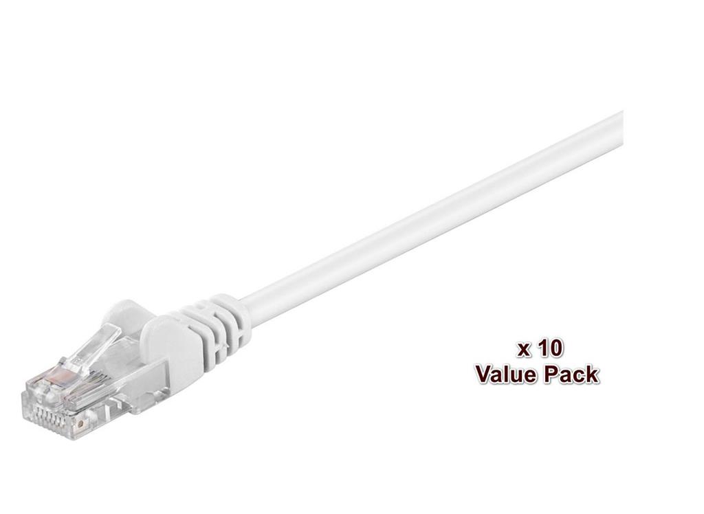 MicroConnect Kabel U/UTP CAT5e 10M Bel 10 Pack