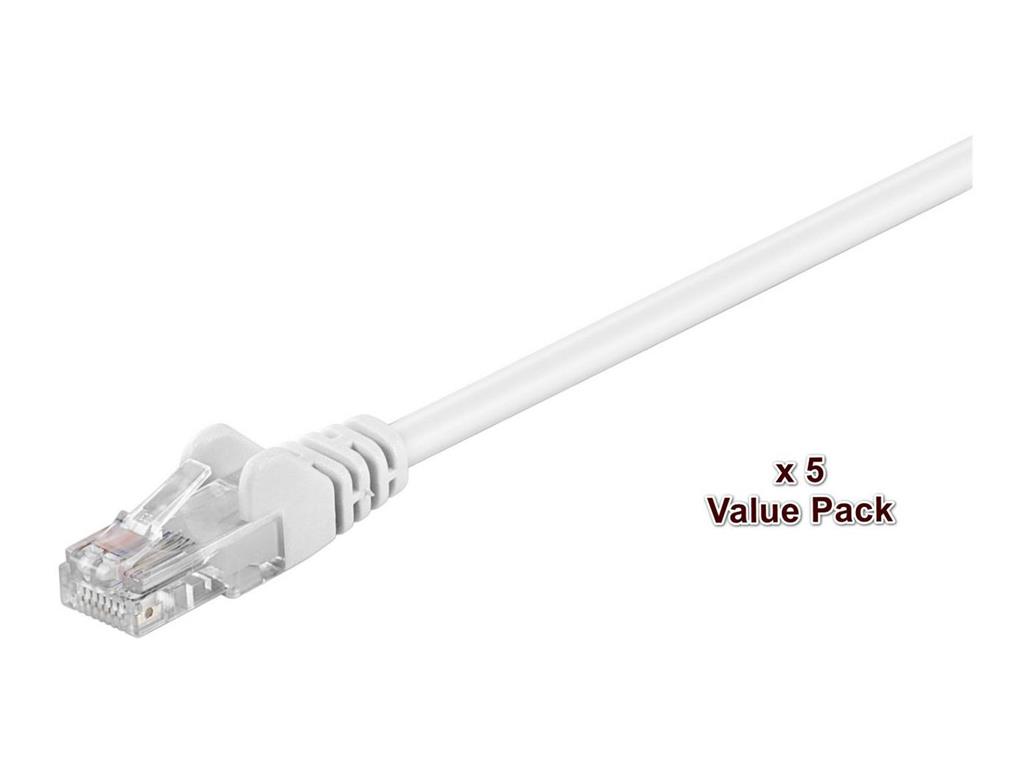 MicroConnect Kabel U/UTP CAT5e 15M Bel 5 Pack