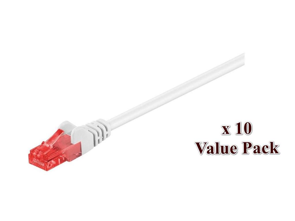 MicroConnect Kabel U/UTP CAT6 2M Bel 10 Pack