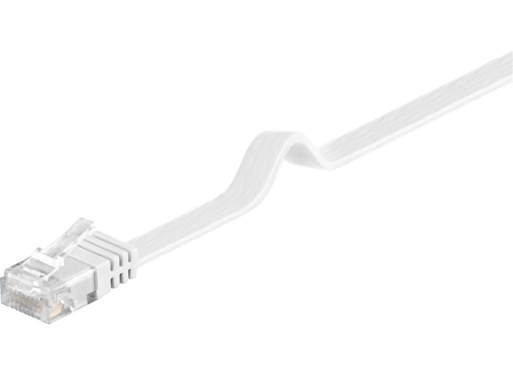 MicroConnect Kabel U/UTP CAT6 3M Bel ploščat
