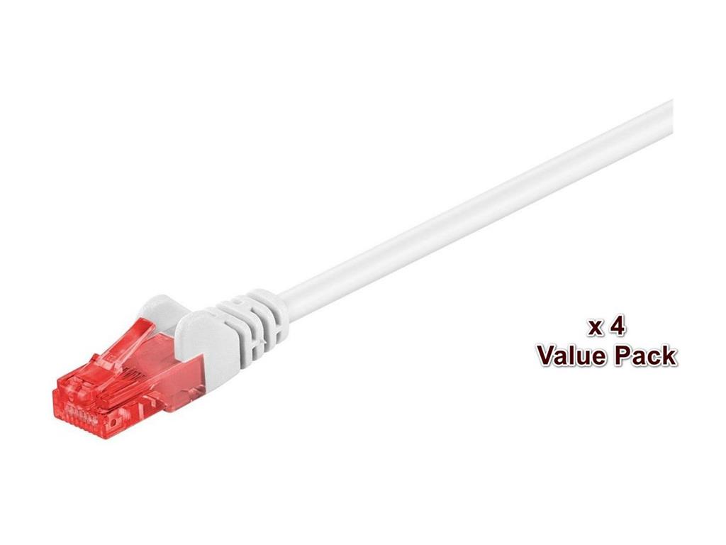 MicroConnect Kabel U/UTP CAT6 20M Bel 4 PACK