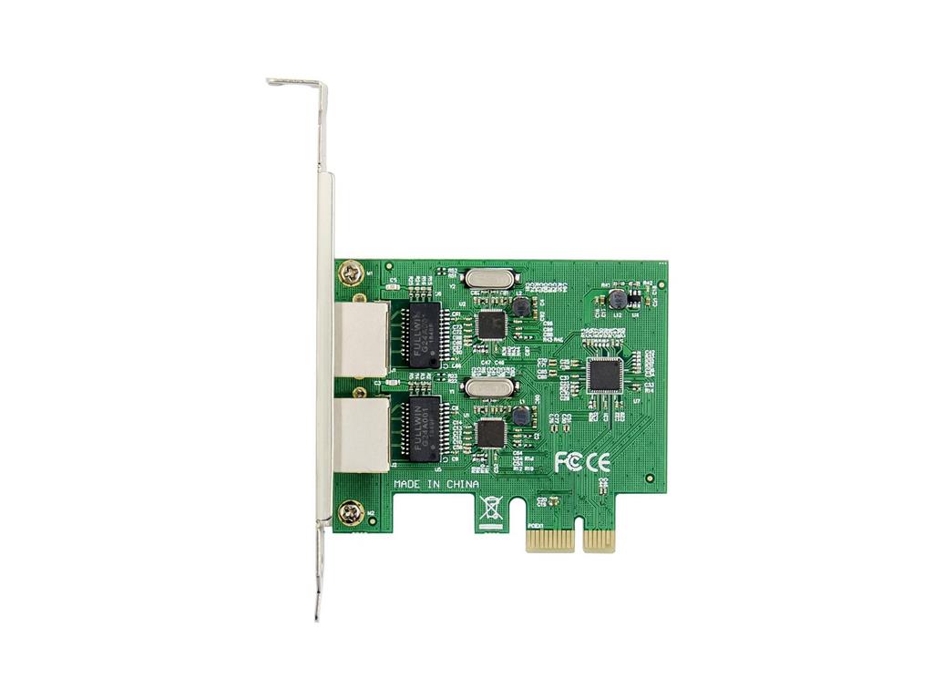 MicroConnect PCI-E 8111F Dual-RJ45 Gigabit Ethernet