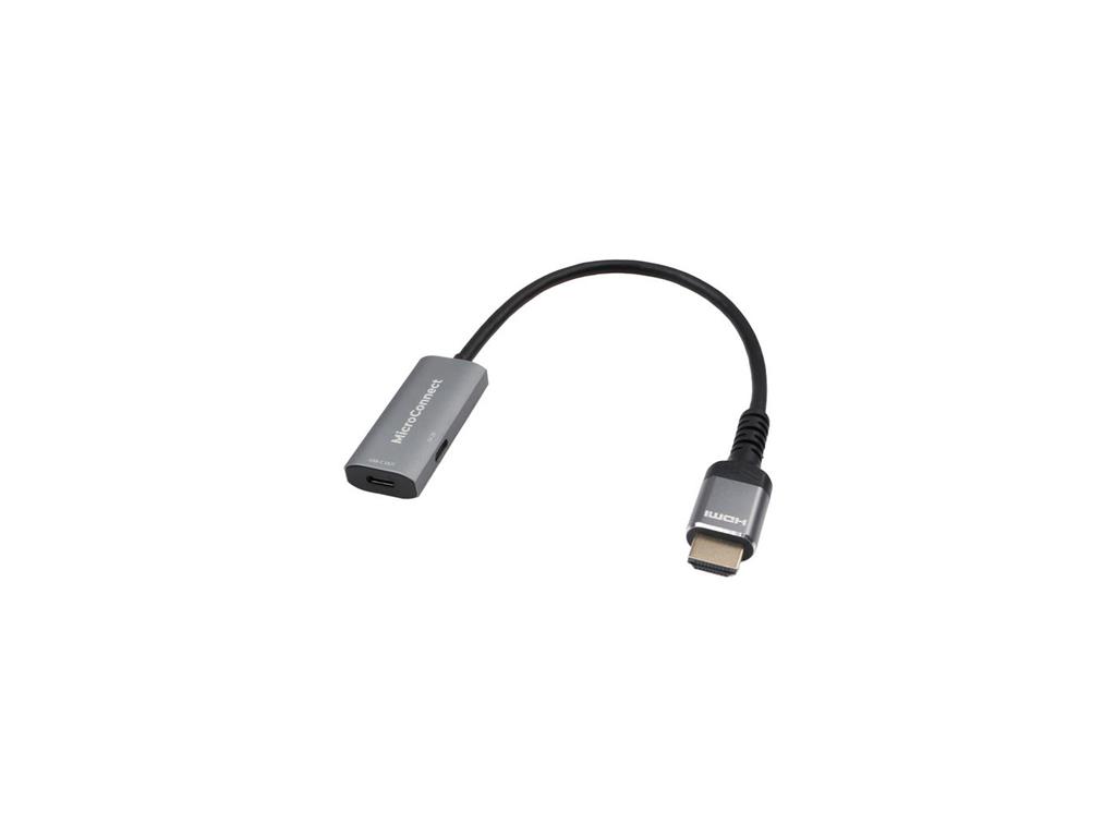 MicroConnect Adapter HDMI - USB-C HDMI M - USB-C F