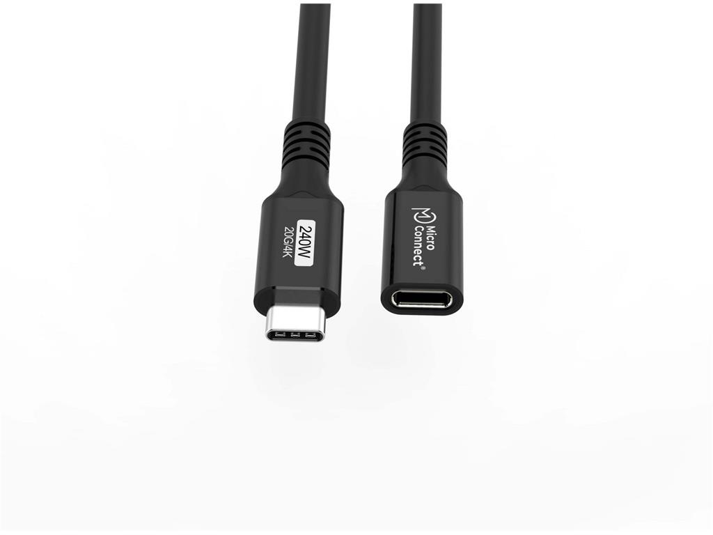 MicroConnect Kabel Premium USB-C podaljševalni 2m