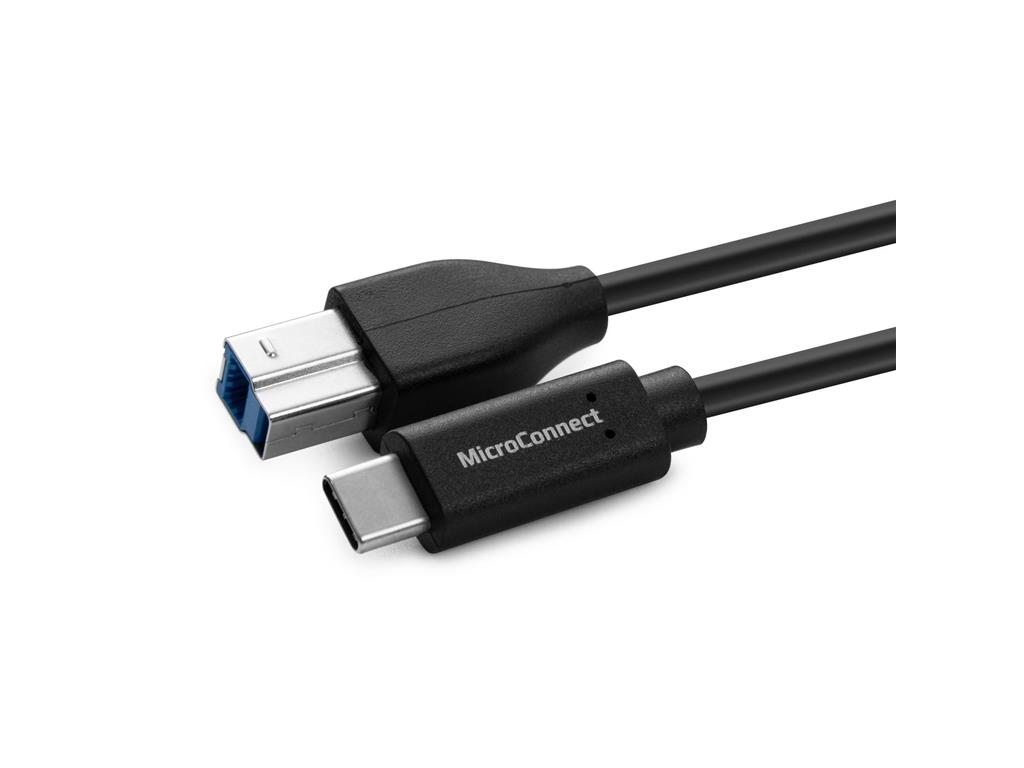 MicroConnect Kabel USB-C - USB 3.2 Gen 1 B, 3m