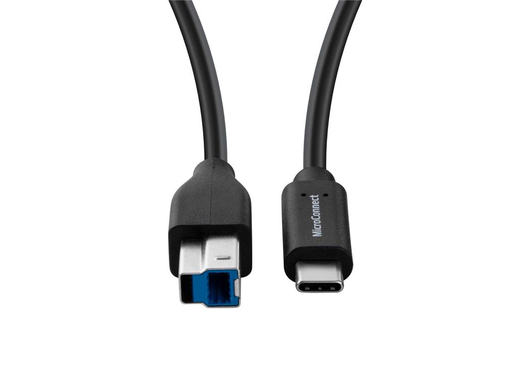 MicroConnect Kabel USB-C - USB3.2 Gen 1 B, 5m