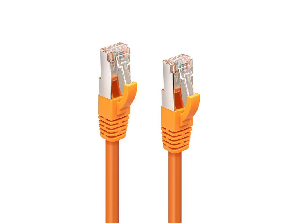 MicroConnect Kabel CAT6A S/FTP 7.5m Oranžen LSZH