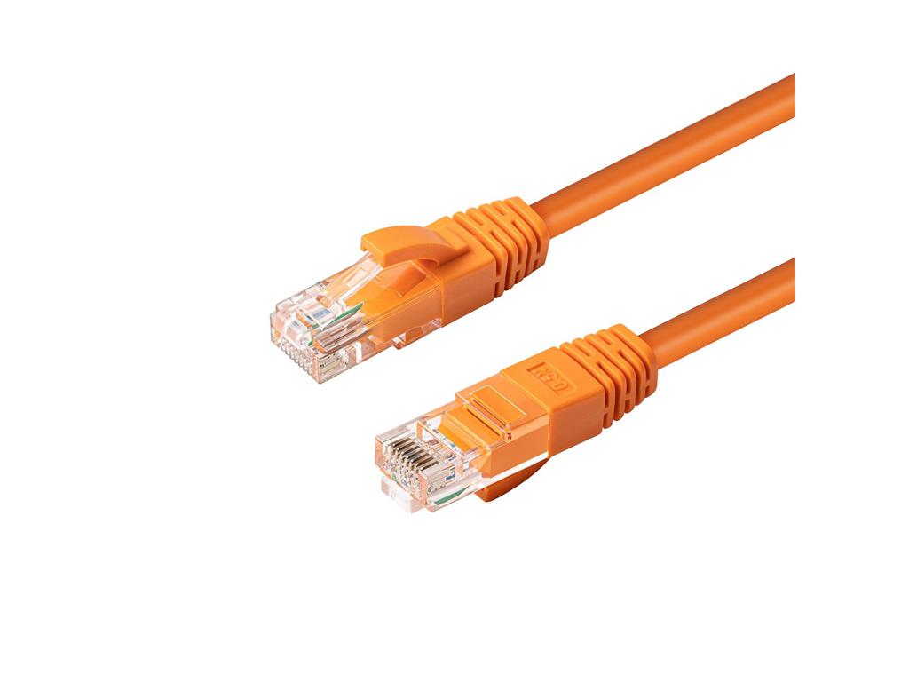 MicroConnect Kabel CAT6A UTP 1.5m Oranžen LSZH