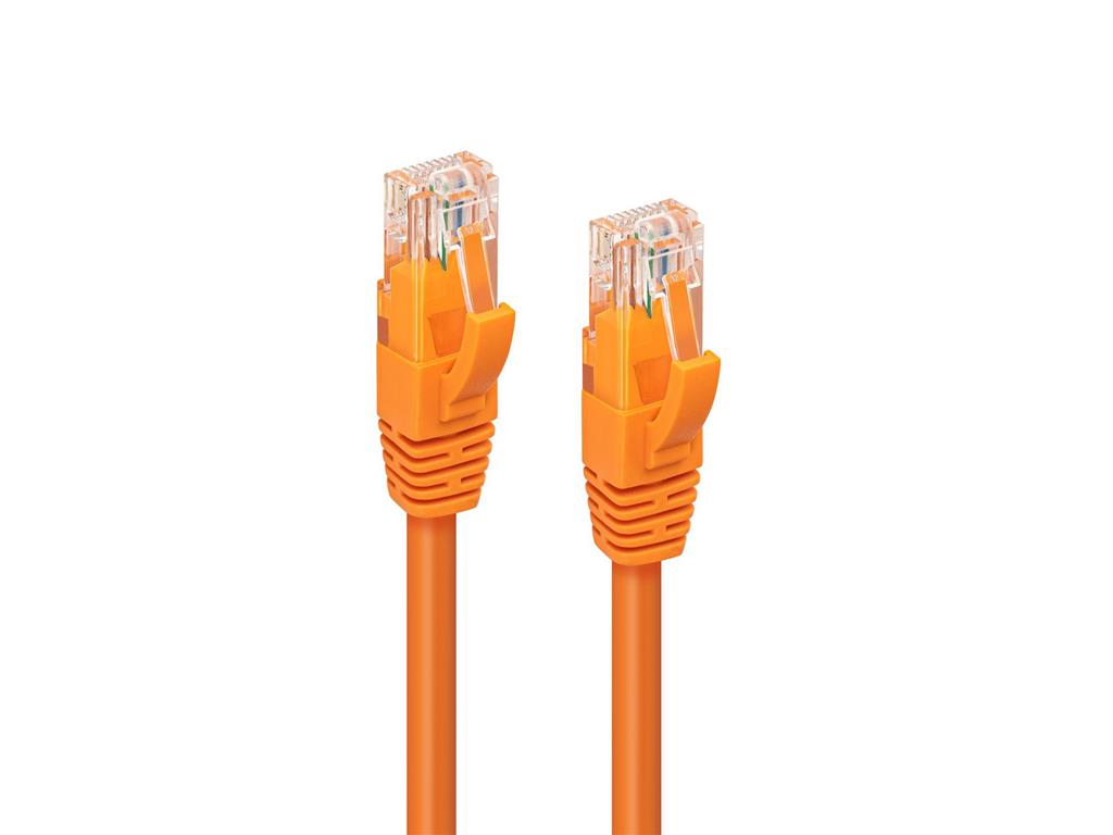 MicroConnect Kabel CAT6A UTP 15m Oranžen LSZH