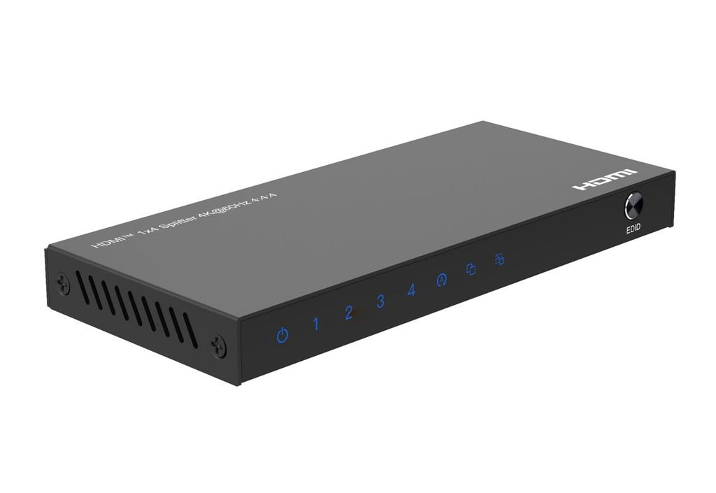 MicroConnect 4K@60Hz HDMI razdelilnik 1x4, 4:4:4