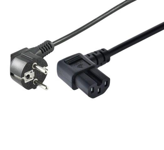 MicroConnect Kabel napajalni CEE 7/7 - kotni C15 3m