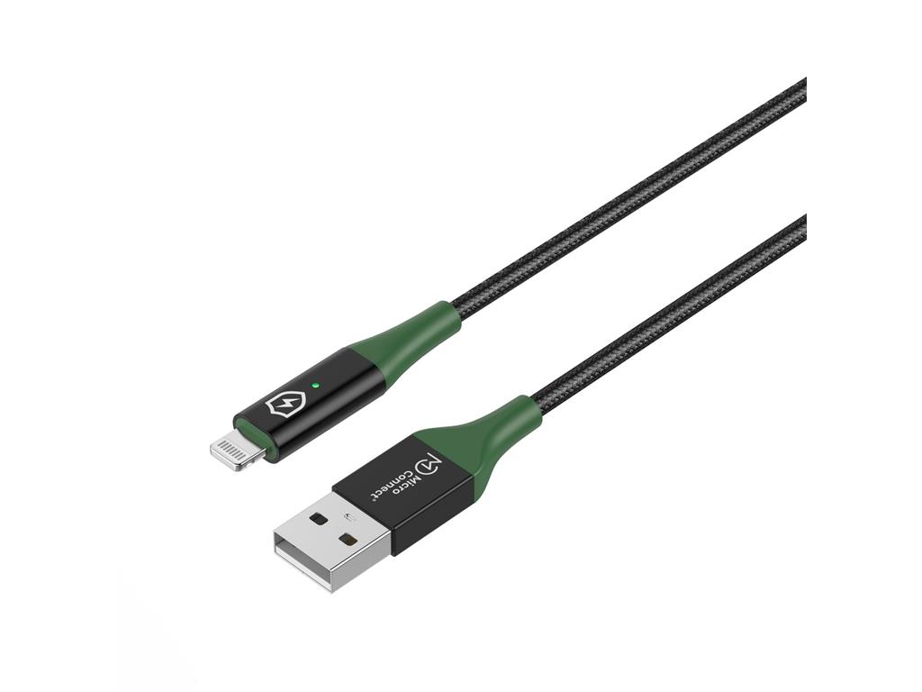 MicroConnect Pametno polnjenje kabel USB A-Light., 2m