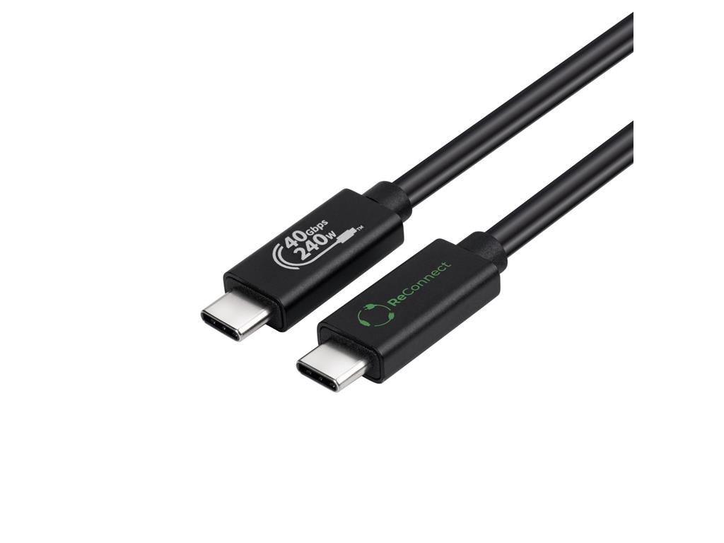  ReConnect USB C-C USB4 kabel 1m