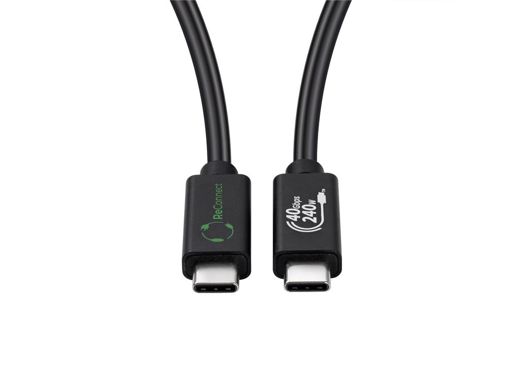  ReConnect USB C-C USB4 kabel 0.5m