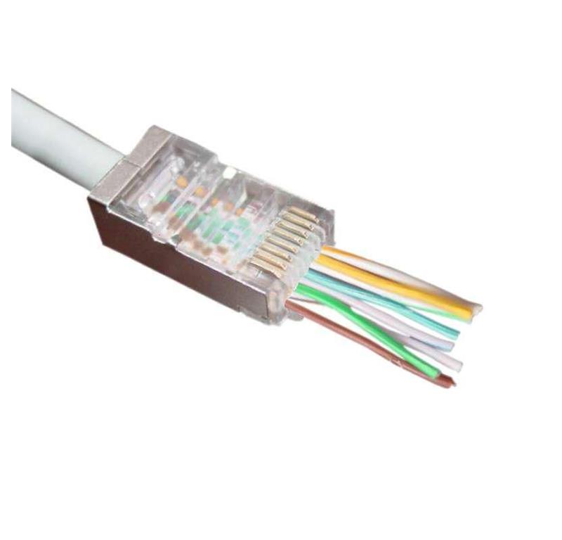 MicroConnect Modularni RJ45 Cat5e FTP konektor 100kos