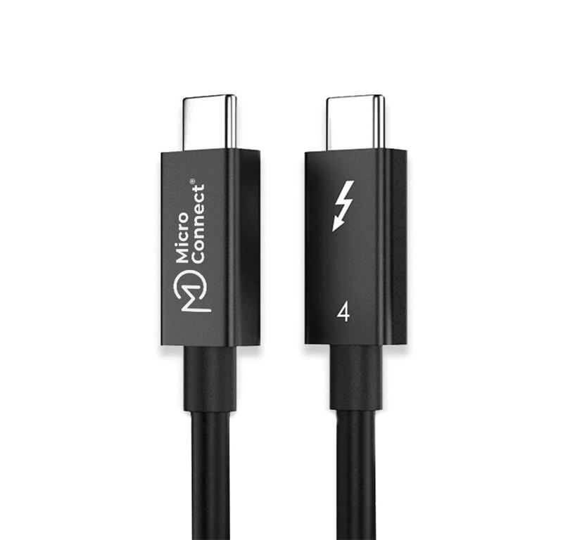 MicroConnect Premium Thunderbolt 4 kabel, 0,5m