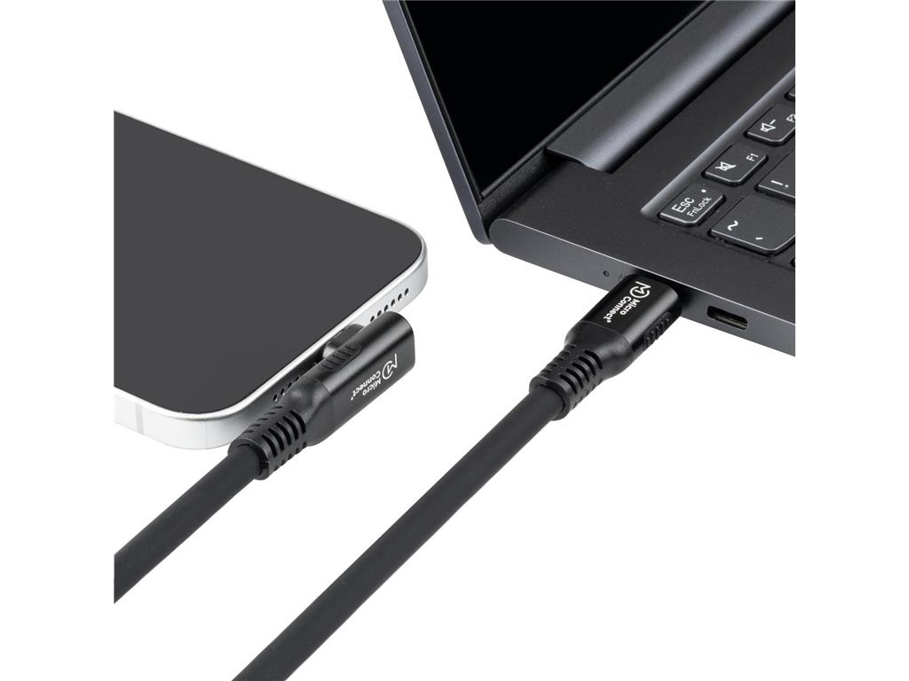MicroConnect Premium magnetni kabel USB C-C, 2m