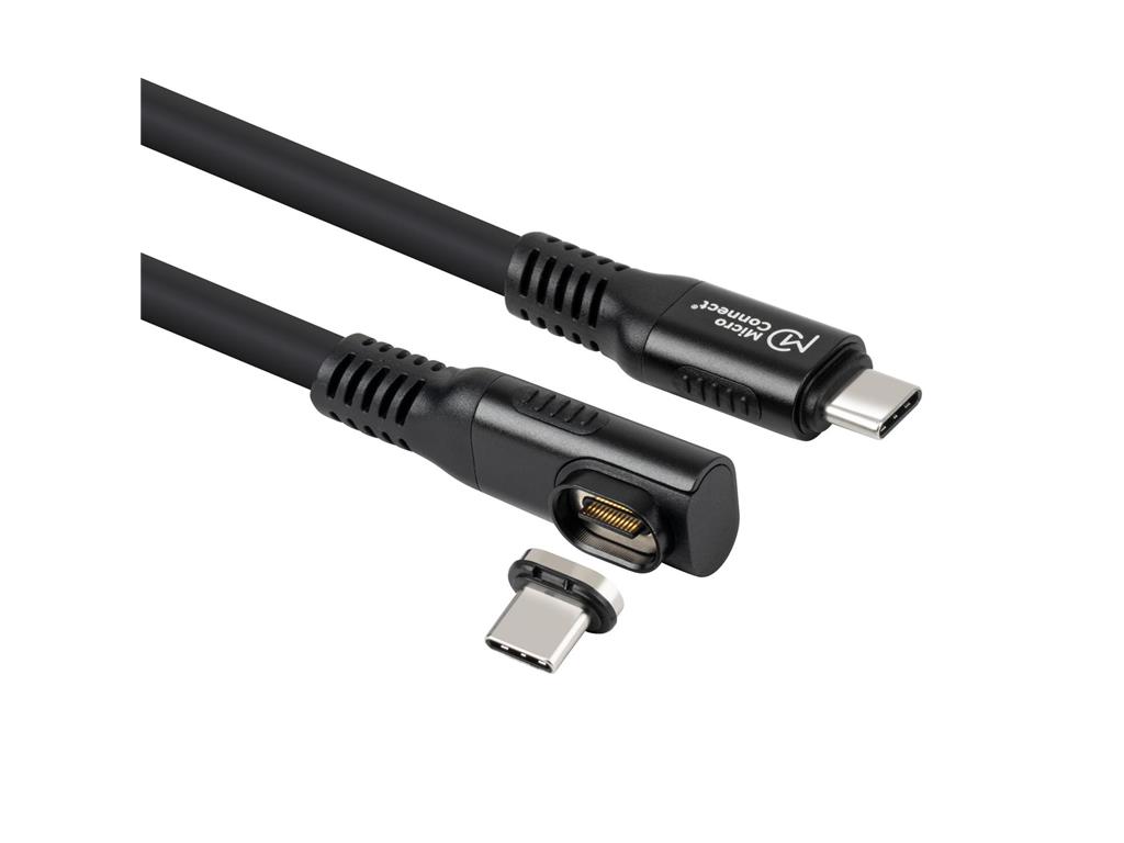 MicroConnect Premium magnetni kabel USB C-C, 2m