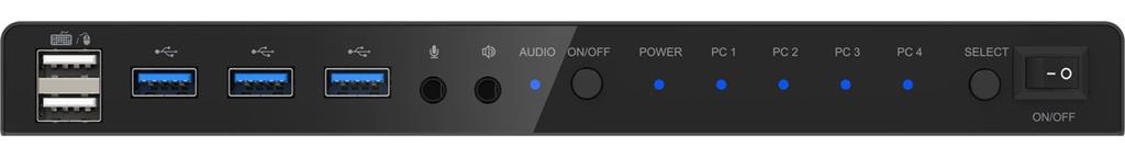 MicroConnect 4K@60Hz HDMI KVM switch