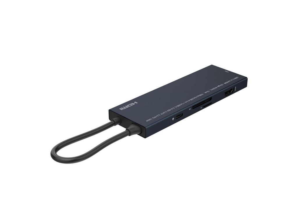 MicroConnect USB-C - HDMI mini dock, 2x HDMI