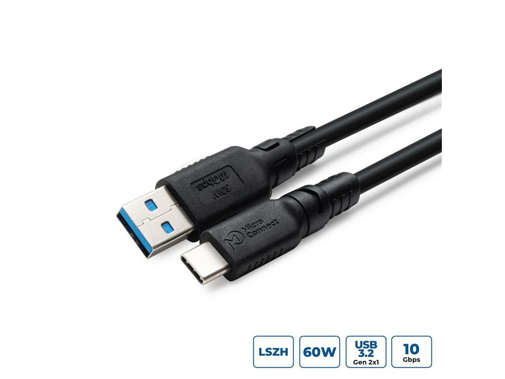  ColorFlex USB C-A kabel 60W 1m