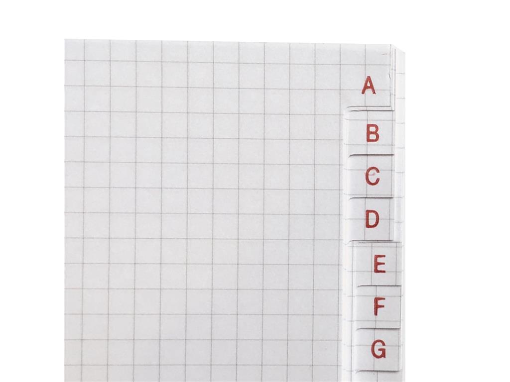 MiquelRius Zvezek 104x150mm karo z indeksom