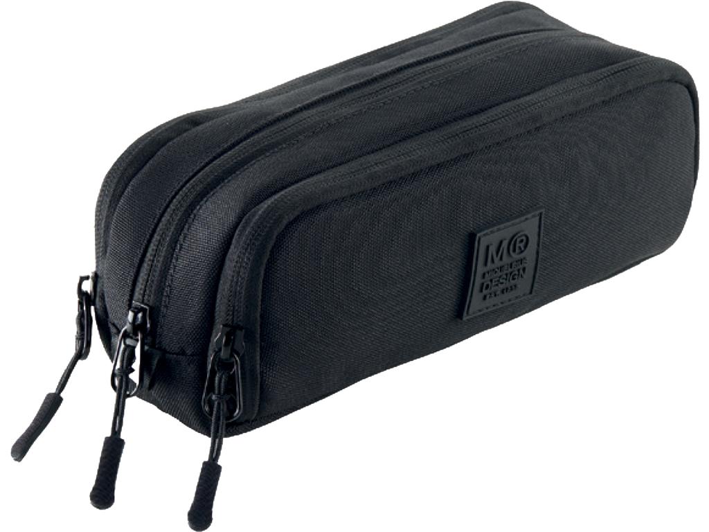 MiquelRius Peresnica s tremi zadrgami, črna