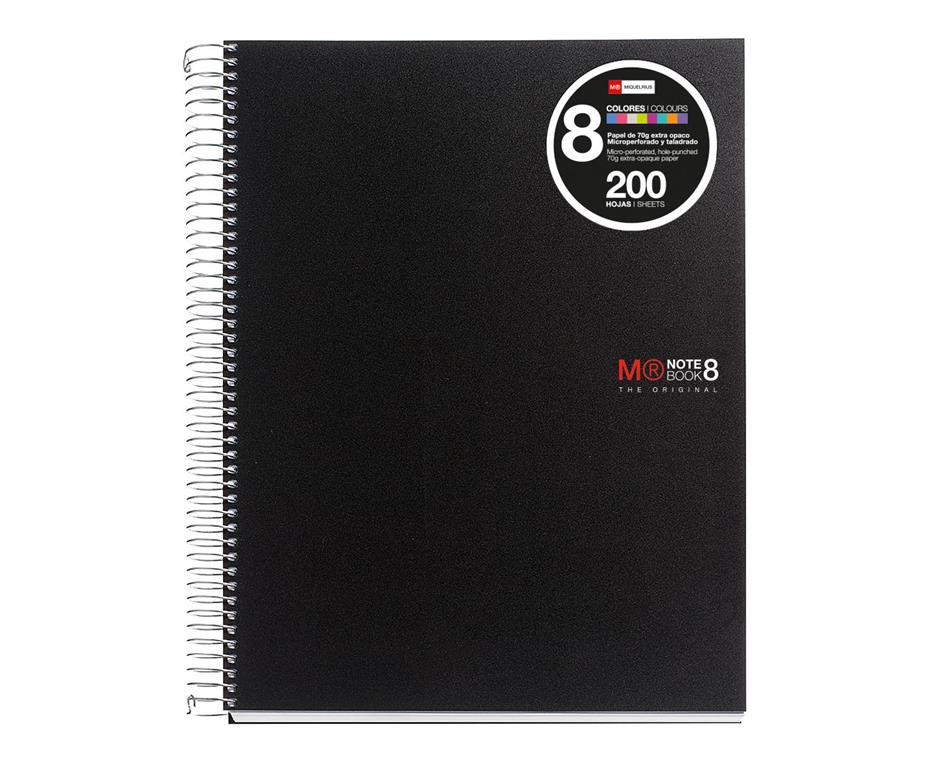 MiquelRius Zvezek A5, črtast, 200-listni, 70g,