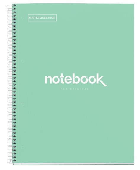 MiquelRius Zvezek A4, črtast, 120-listni, 90g,