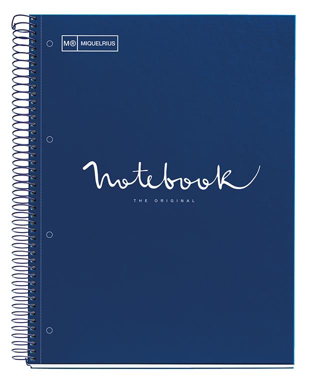 MiquelRius Zvezek A4, črtast, 120-listni, 90g,