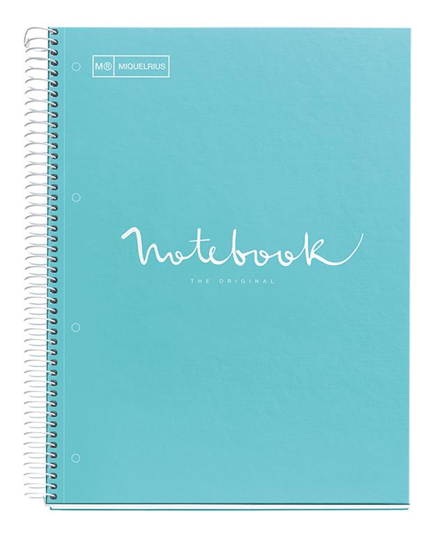 MiquelRius Zvezek A4, črtast, 120-listni, 90g,