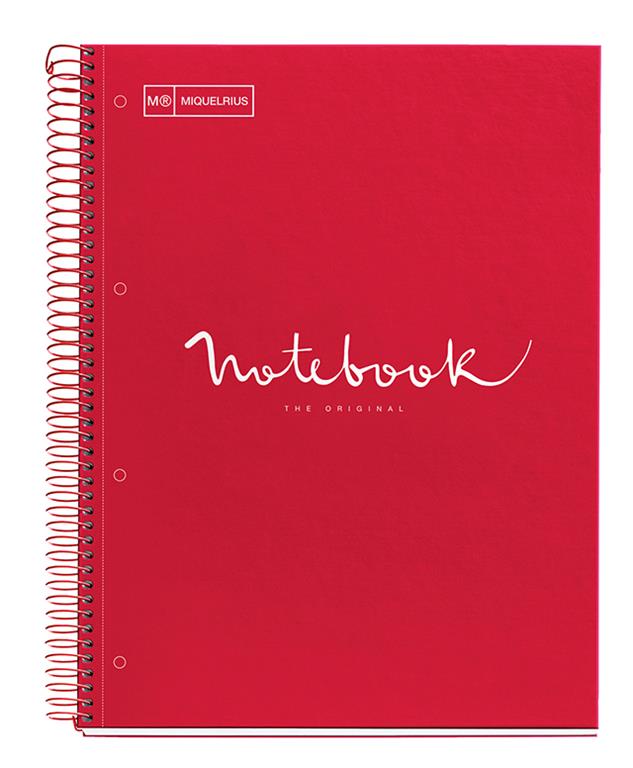 MiquelRius Zvezek A4, črtast, 120-listni, 90g,